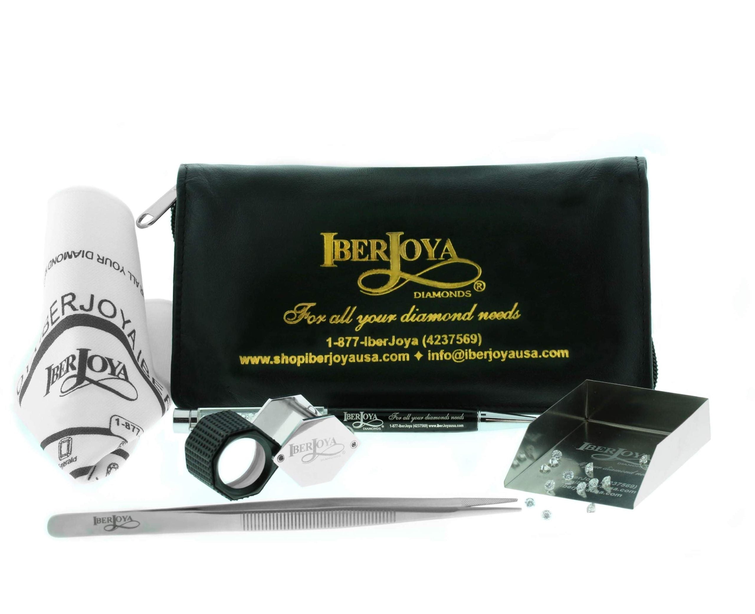 6Piece IberJoya Diamonds Jeweler's Gift Kit